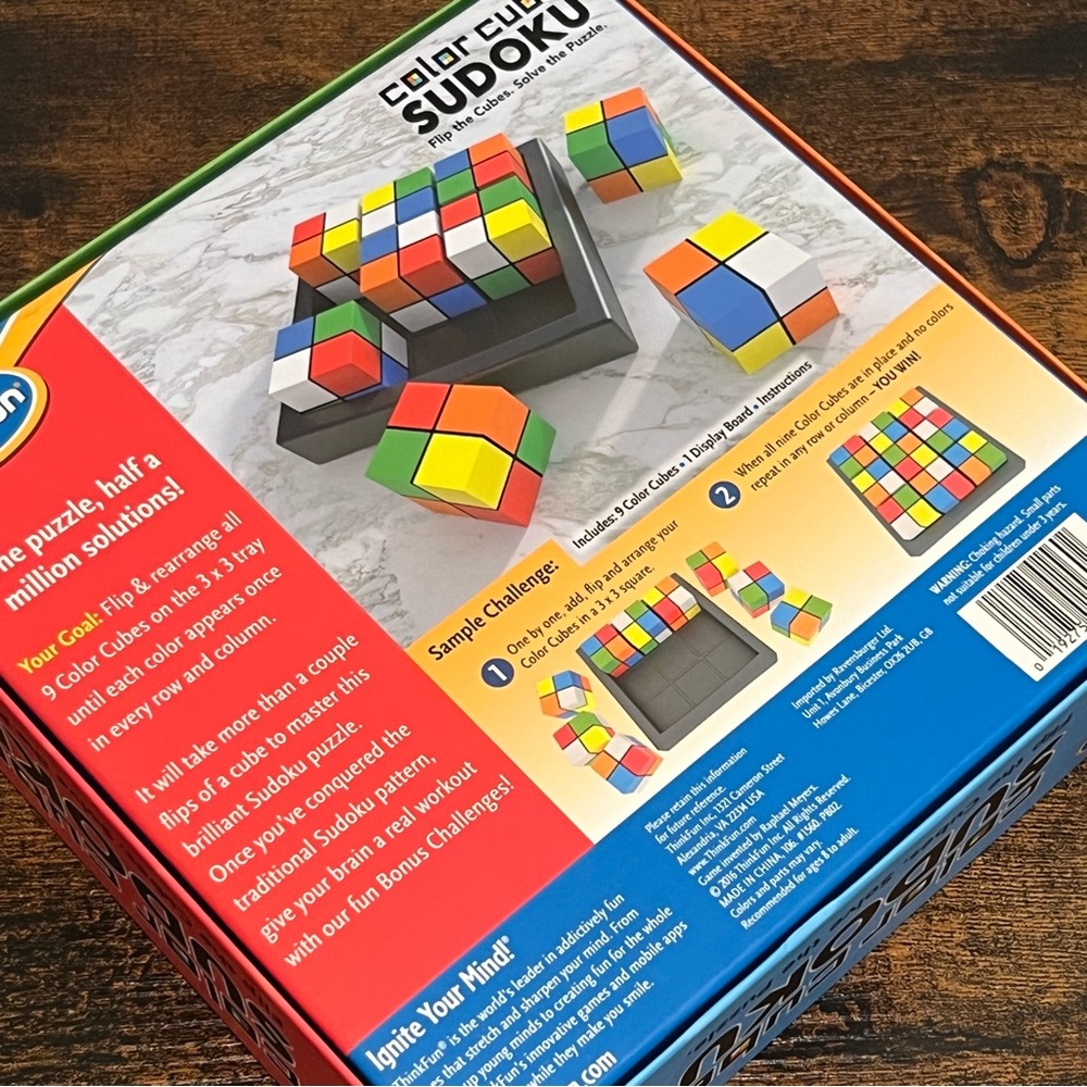 Color Cube Sudoku Game - Picture 3 of 3